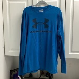 Under Armour Men's Vibrant Blue Long Sleeve Tee